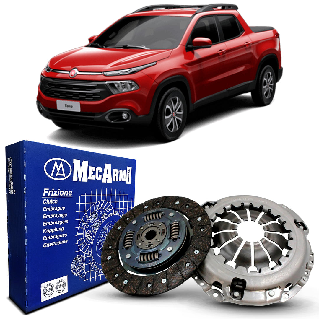 Kit Embreagem Completo Platô  Fiat Toro 2.0 Diesel 2016 a 2019