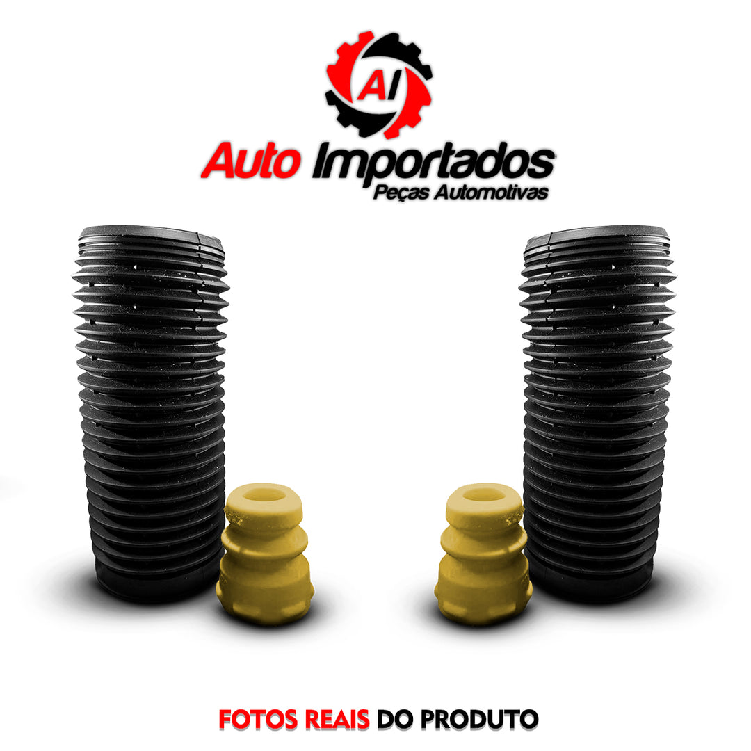 Par Amortecedor  + Kit Coxim Dianteiro Audi A3 2007 A 2012