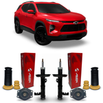 Load image into Gallery viewer, Par Amortecedor Dianteiro + Kit Coxim Suporte Reparo Batente Coifa Suspensão Dianteira Chevrolet Equinox 2025

